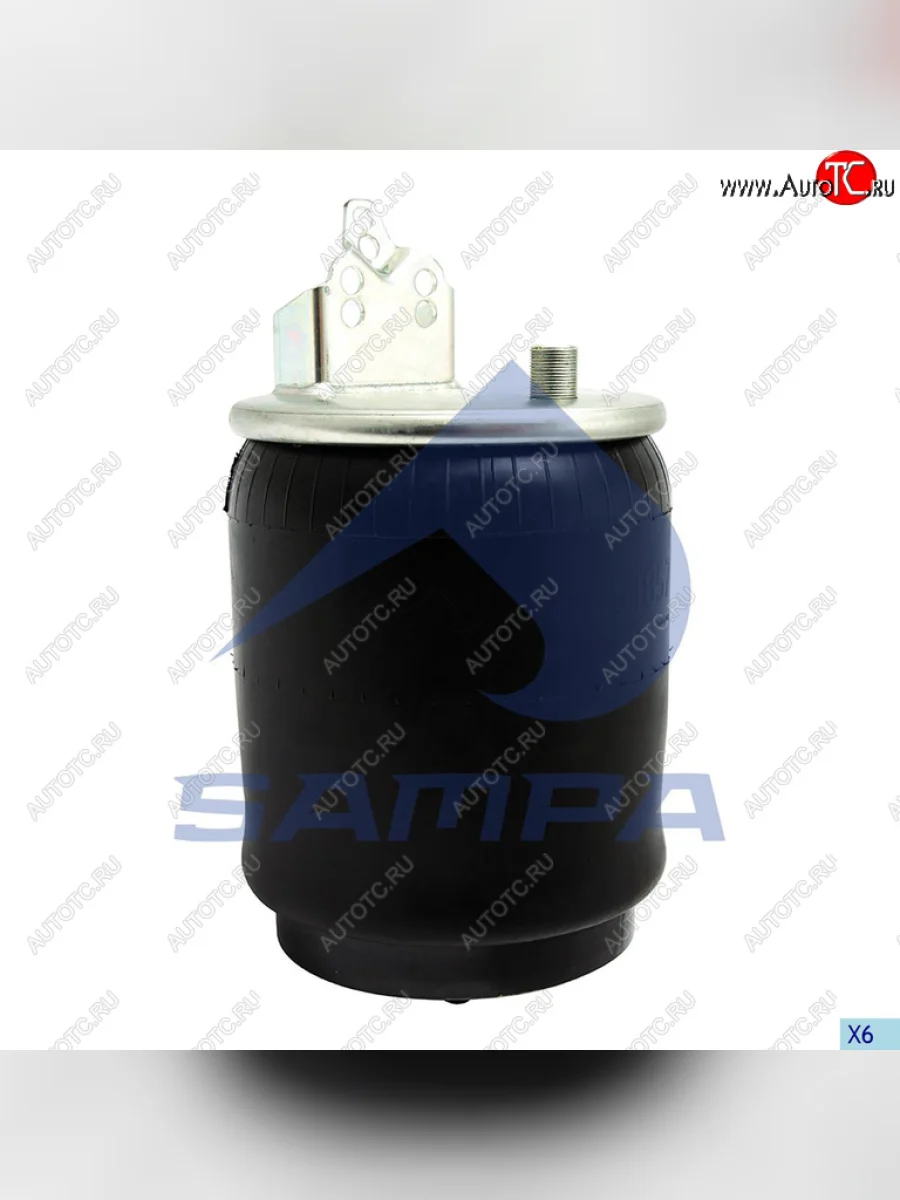 Пневморессора VOLVO FM,FH (с металл.стаканом) SAMPA SAMPA sp551857-k с доставкой в г. Кемерово