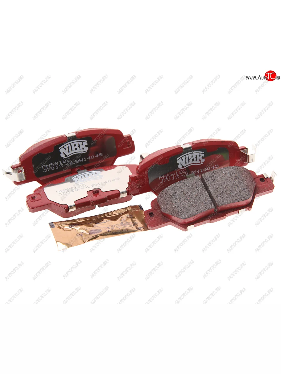 Колодки тормозные MAZDA CX-5 (11-) задние (4шт.) NIBK NIBK pn5818s NIBK pn5818s с доставкой в г. Кемерово