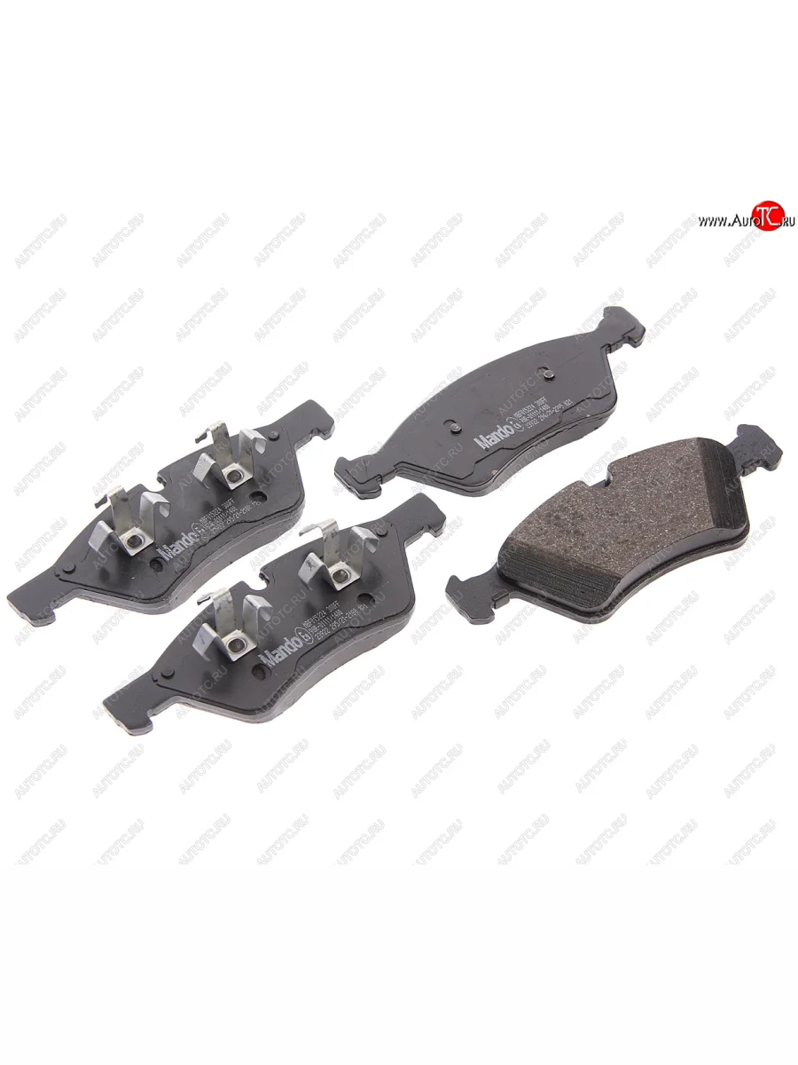 Колодки тормозные MERCEDES W164 (ML),X164 (GL),W211,W251 (04-) передние (4шт.) MANDO MANDO mbf015224 MANDO mbf015224 с доставкой в г. Кемерово