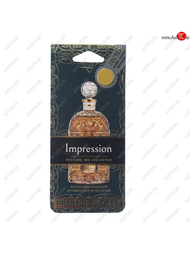 Ароматизатор подвесной пластина (Impression) Prestige Aroma FOUETTE FOUETTE pa-3 FOUETTE pa-3