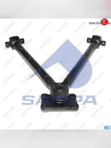 Штанга реактивная VOLVO FH12,16 V-образная (662x115x19мм) SAMPA SAMPA 095.249