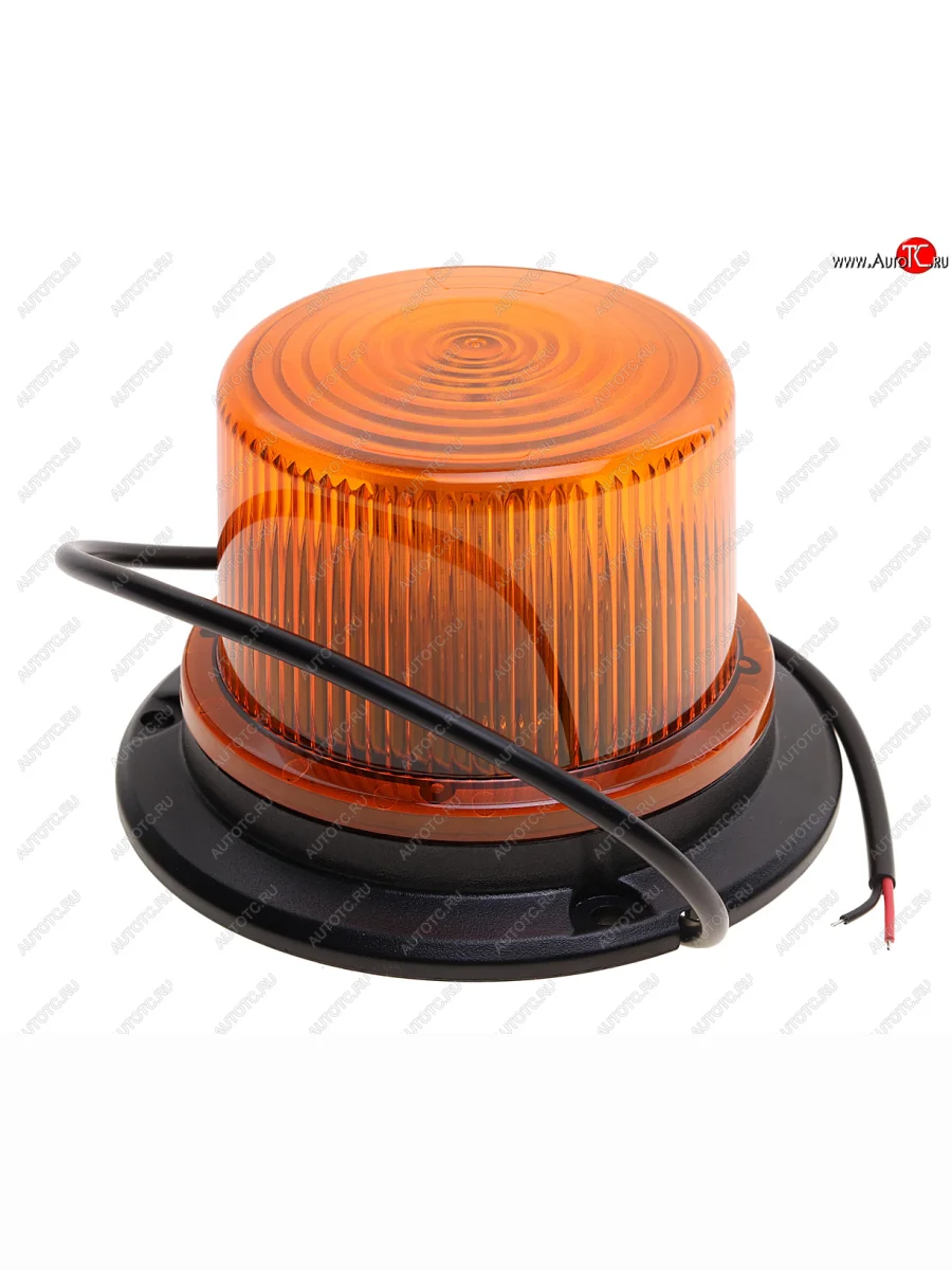 Маяк проблесковый 1224V светодиодный стационарный желтый MEGAPOWER MEGAPOWER 370-34-002 с доставкой в г. Кемерово