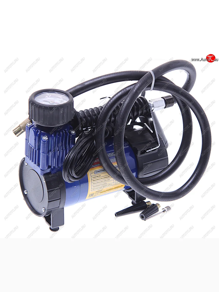 Компрессор автомобильный 30лмин. 7атм. 12А 12V в прикуриватель MEGAPOWER MEGAPOWER-AUTOMOTIVE m-11040b с доставкой в г. Кемерово