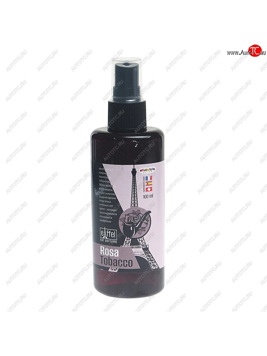 Ароматизатор спрей (rosa tobacco) 100мл Eiffel Tobacco FOUETTE FOUETTE ef-01 с доставкой в г. Кемерово