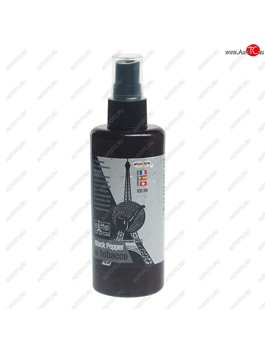 Ароматизатор спрей (black pepper and tobacco) 100мл Eiffel Tobacco FOUETTE FOUETTE ef-07 с доставкой в г. Кемерово