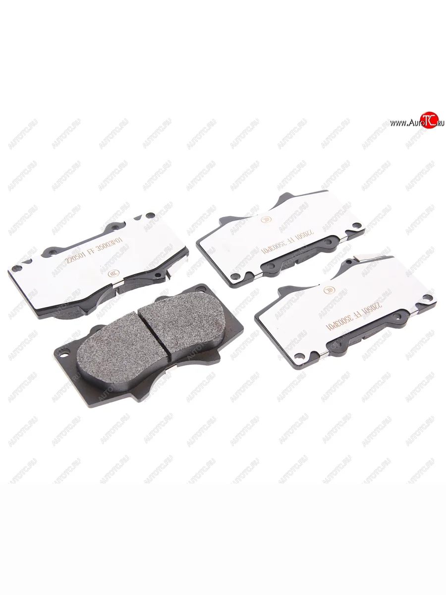 Колодки тормозные JAC T6 передние (4шт.) OE JAC 3501100200p3010-am001 JAC 3501100200p3010-am001 с доставкой в г. Кемерово
