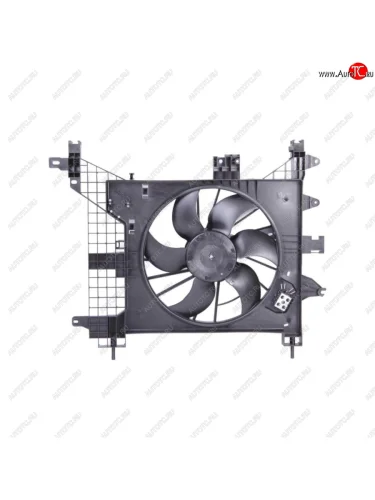 Вентилятор RENAULT Duster (10-) (1.5 DCI) охлаждения двигателя (с кожухом) LUZAR LUZAR lfk0951