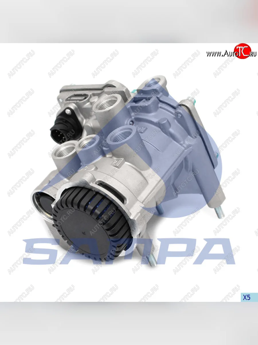 Кран DAF MAN MERCEDES IVECO SCANIA управления тормозами прицепа SAMPA SAMPA 092.107 с доставкой в г. Кемерово