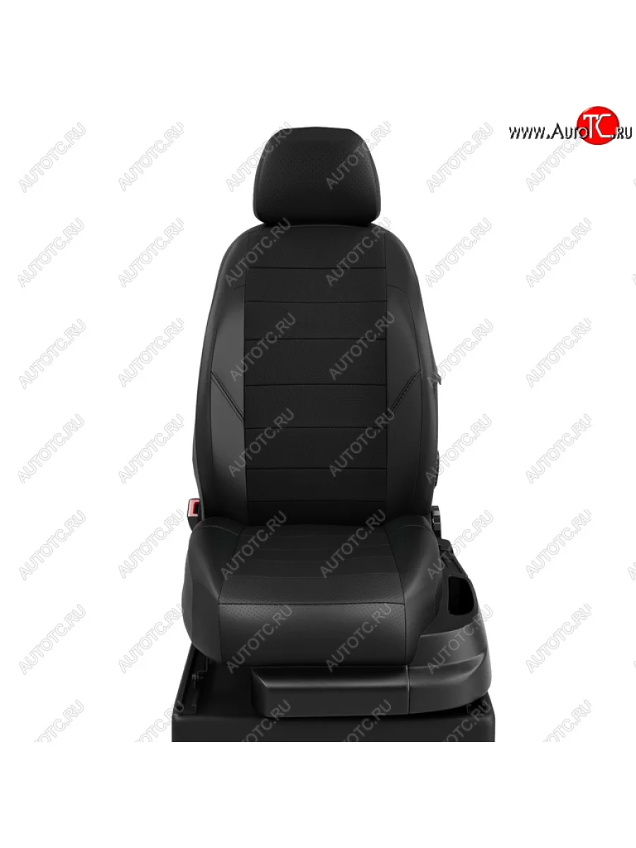 Авточехлы SKODA Rapid (12-) VW Polo (20-) задняя спинка 40x60 экокожа черные комплект AVTOLIDER AVTOLIDER vw28-0104-ec01 с доставкой в г. Кемерово
