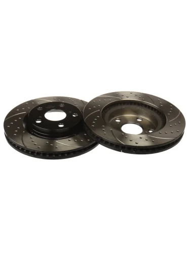 Диск тормозной TOYOTA Camry (V40 XV50) Rav 4 (05-) LEXUS ES передний перфорированный комплект TAYGA TAYGA bdf007