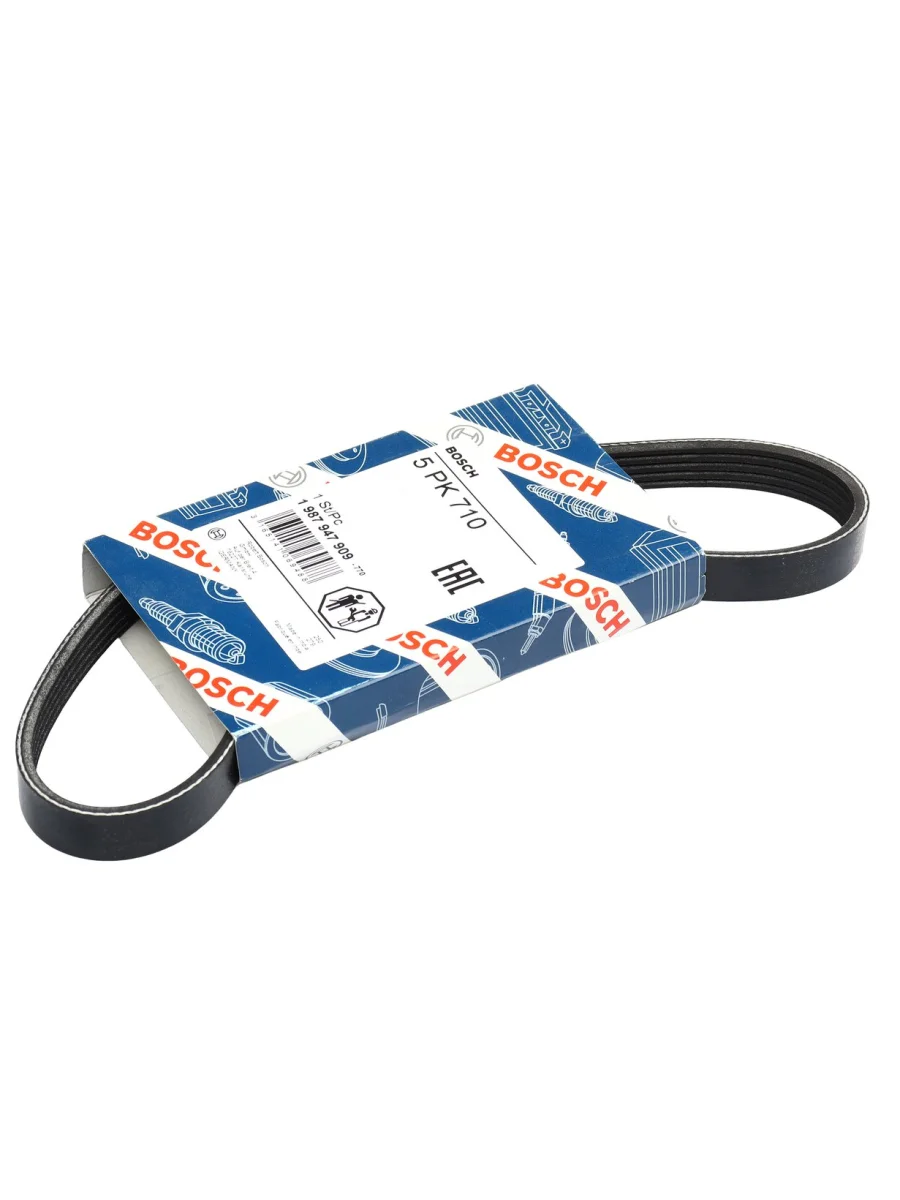 Ремень приводной поликлиновой 5PK710 BOSCH BOSCH 1987947909 BOSCH 1987947909 с доставкой в г. Кемерово