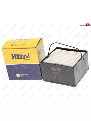 Фильтр топливный MAN сепаратора квадратный (88х88х55мм для SEPAR200010 без подогр.) HENGST HENGST e1030k