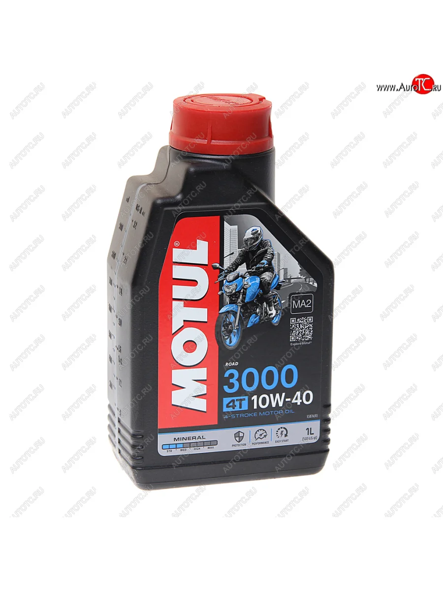 Масло моторное для 4-х тактных двигателей 3000 10W40 мин.1л MOTUL MOTUL 107672 с доставкой в г. Кемерово