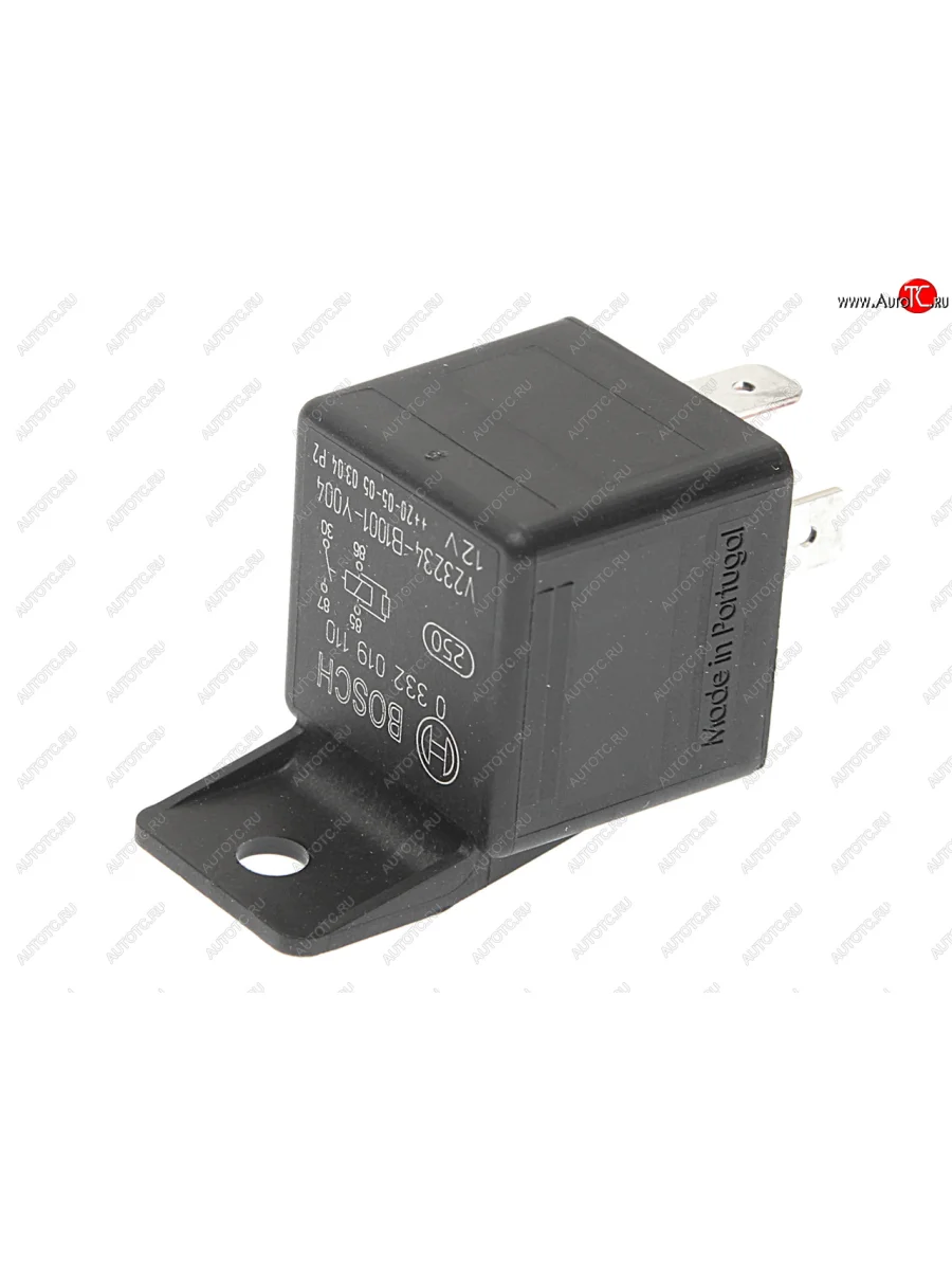Реле электромагнитное 12V 4-х контактное 30А BOSCH BOSCH 0332019110 BOSCH 0332019110 с доставкой в г. Кемерово