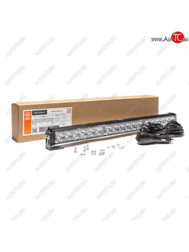 Балка светодиодная 1224V 18Вт кронштейн стробоскоп 1 стор.(3 блока Epistar) AVTOELECTRICA AVTOELECTRICA ae18w-3eps-1s