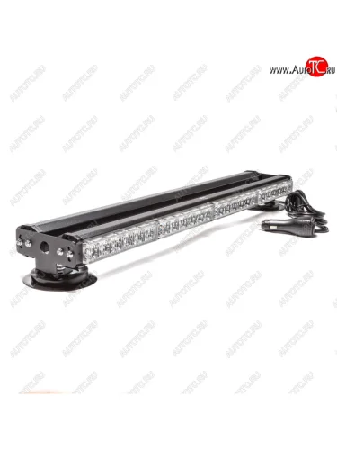 Балка светодиодная 1224V 48Вт на магните стробоскоп 2 стор.(4+4 блока Epistar) AVTOELECTRICA AVTOELECTRICA ae48w-4eps-2s-m