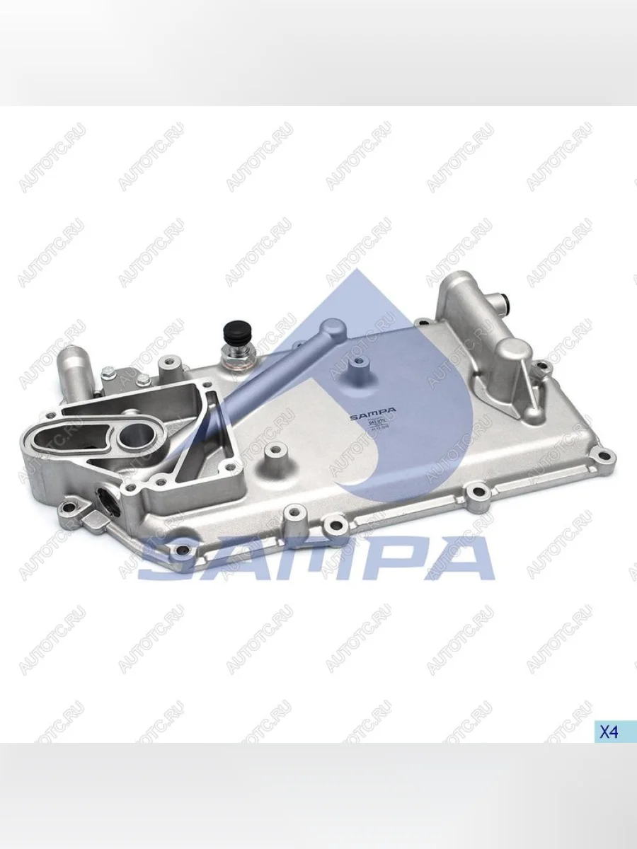 Крышка радиатора SCANIA масляного (маслоохладителя) SAMPA SAMPA 043.078 с доставкой в г. Кемерово
