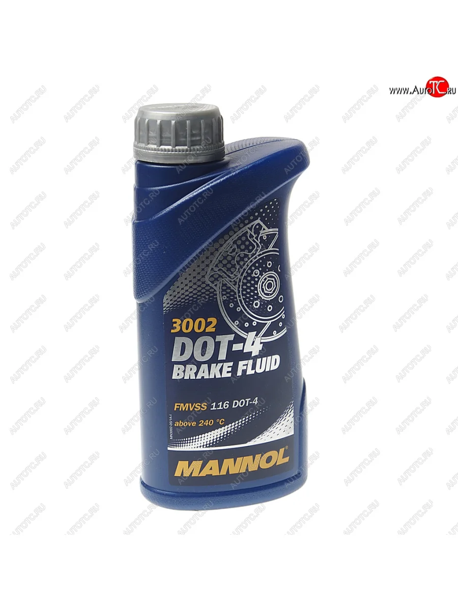 Жидкость тормозная DOT-4 455г 3002 MANNOL MANNOL 8940 с доставкой в г. Кемерово