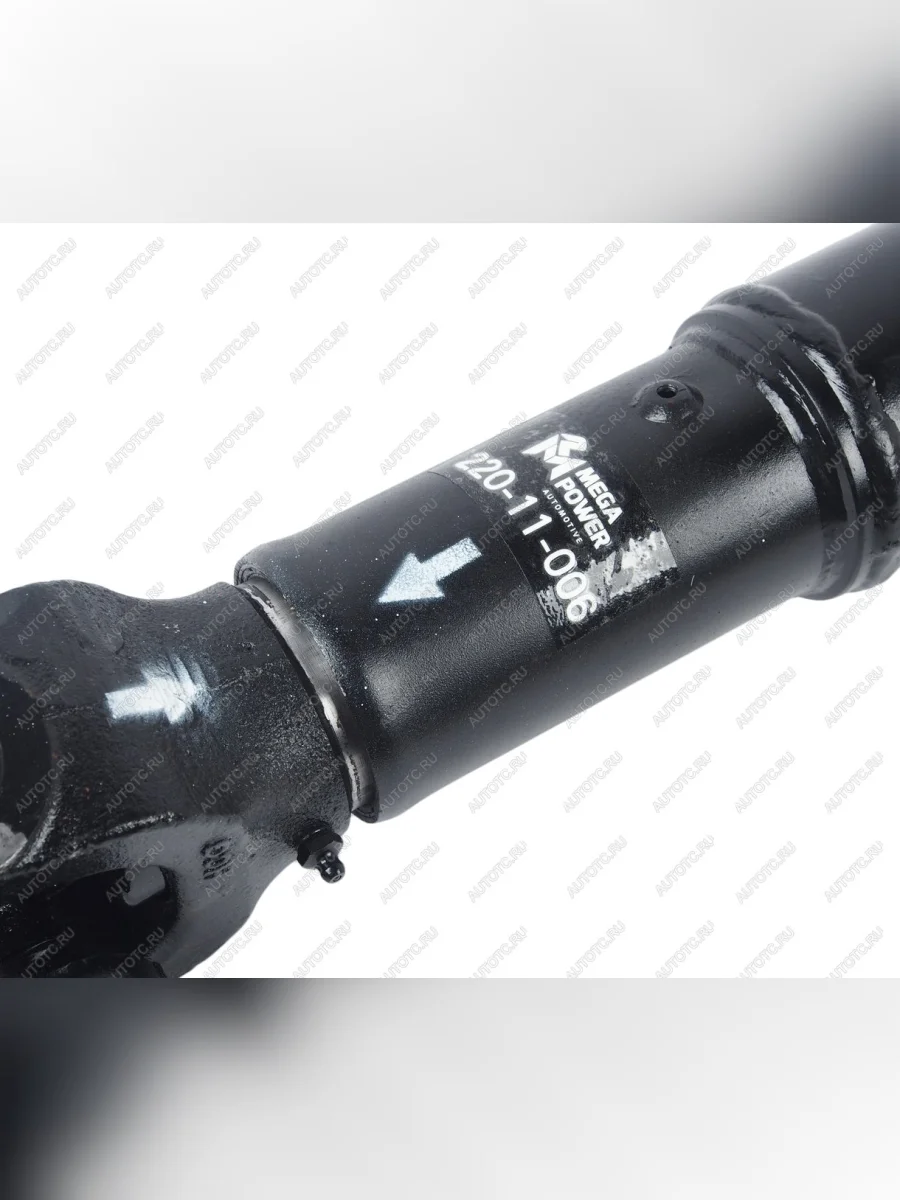 Вал карданный УРАЛ переднего моста (4 отверстия) L=1167мм MEGAPOWER MEGAPOWER 220-11-006  в Самаре Самарской области