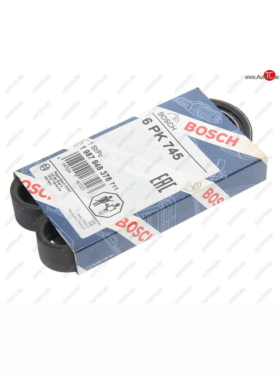 Ремень ВАЗ-2110-2112 генератора 16 клап. BOSCH BOSCH 1987948378  с доставкой в г. Кемерово