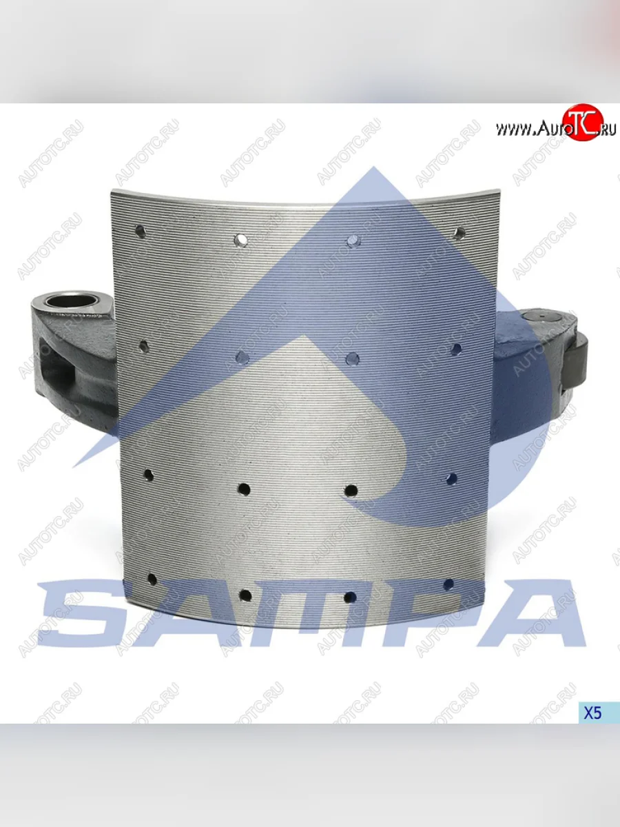 Колодки тормозные SCANIA без накладок (1шт.) SAMPA SAMPA 041.018 с доставкой в г. Кемерово