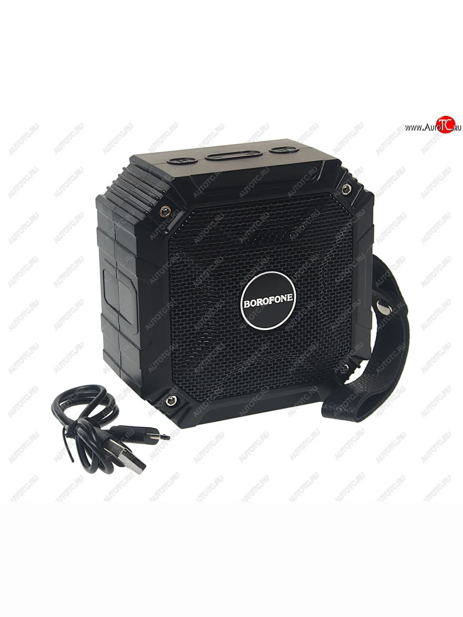 Колонка беспроводная bluetooth BOROFONE BOROFONE bp6 black BOROFONE bp6 black с доставкой в г. Кемерово