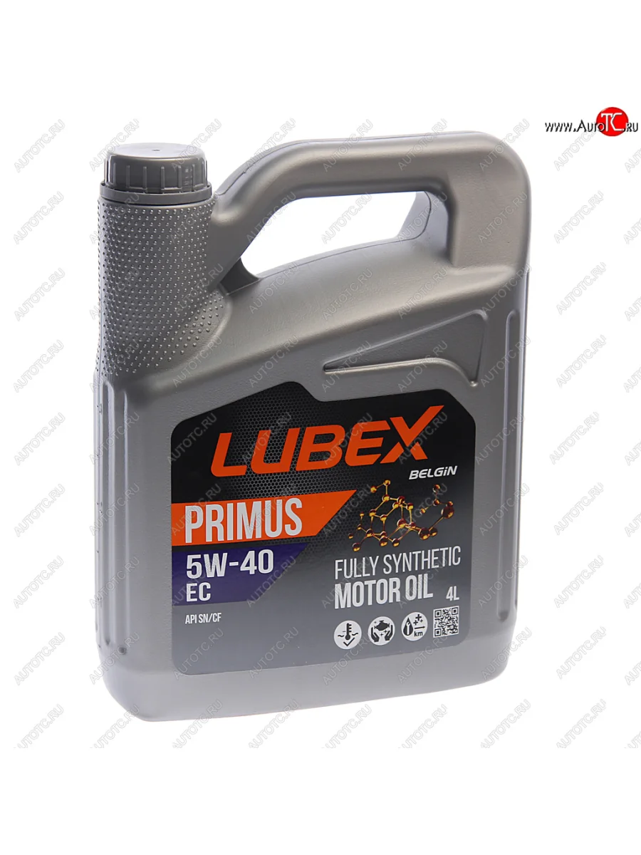 Масло моторное PRIMUS EC 5W40 синт.4л LUBEX LUBEX l034-1312-0404  с доставкой в г. Кемерово