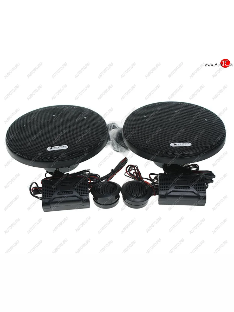 Колонки компонентные 6 (16см) 80Вт PHANTOM PHANTOM fs-6.2 PHANTOM fs-6.2 с доставкой в г. Кемерово