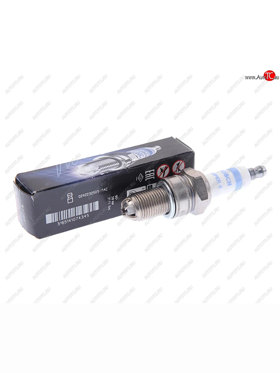 Свеча зажигания ВАЗ-2111 V8 WR78X BOSCH BOSCH 0242232505 с доставкой в г. Кемерово