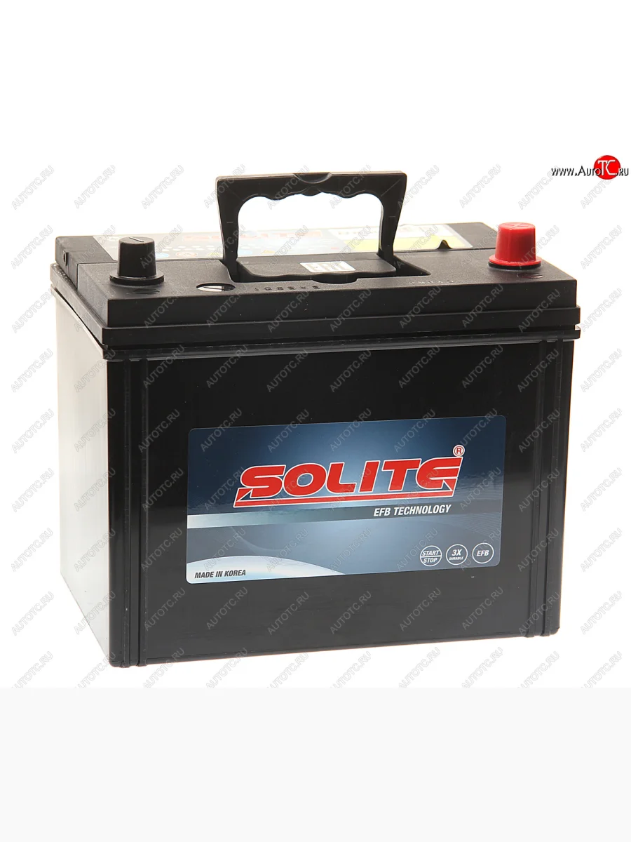 Аккумулятор SOLITE EFB Asia 80Ач обратная полярность SOLITE 6ст80(0) s95l с доставкой в г. Кемерово