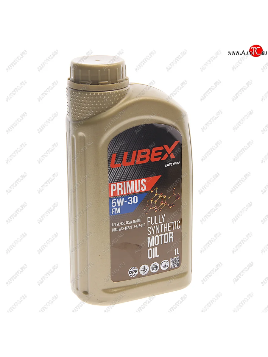 Масло моторное PRIMUS FM CFSL A5B5 5W30 синт.1л LUBEX LUBEX l034-1315-1201 с доставкой в г. Кемерово