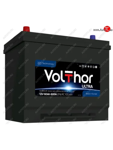 Аккумулятор VOLTHOR Ultra 60Ач VOLTHOR 6ст60(1) 56069 d23