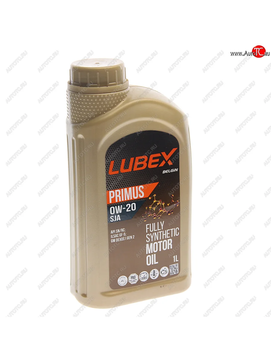 Масло моторное PRIMUS SJA SN+RC GF-5 0W20 синт.1л LUBEX LUBEX l034-1331-1201 с доставкой в г. Кемерово