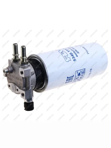 Фильтр топливный ЯМЗ-5341 тонкой очистки ЕВРО-4 с подогревателем в сборе АВТОДИЗЕЛЬ ЯМЗ 5341.1117010-20