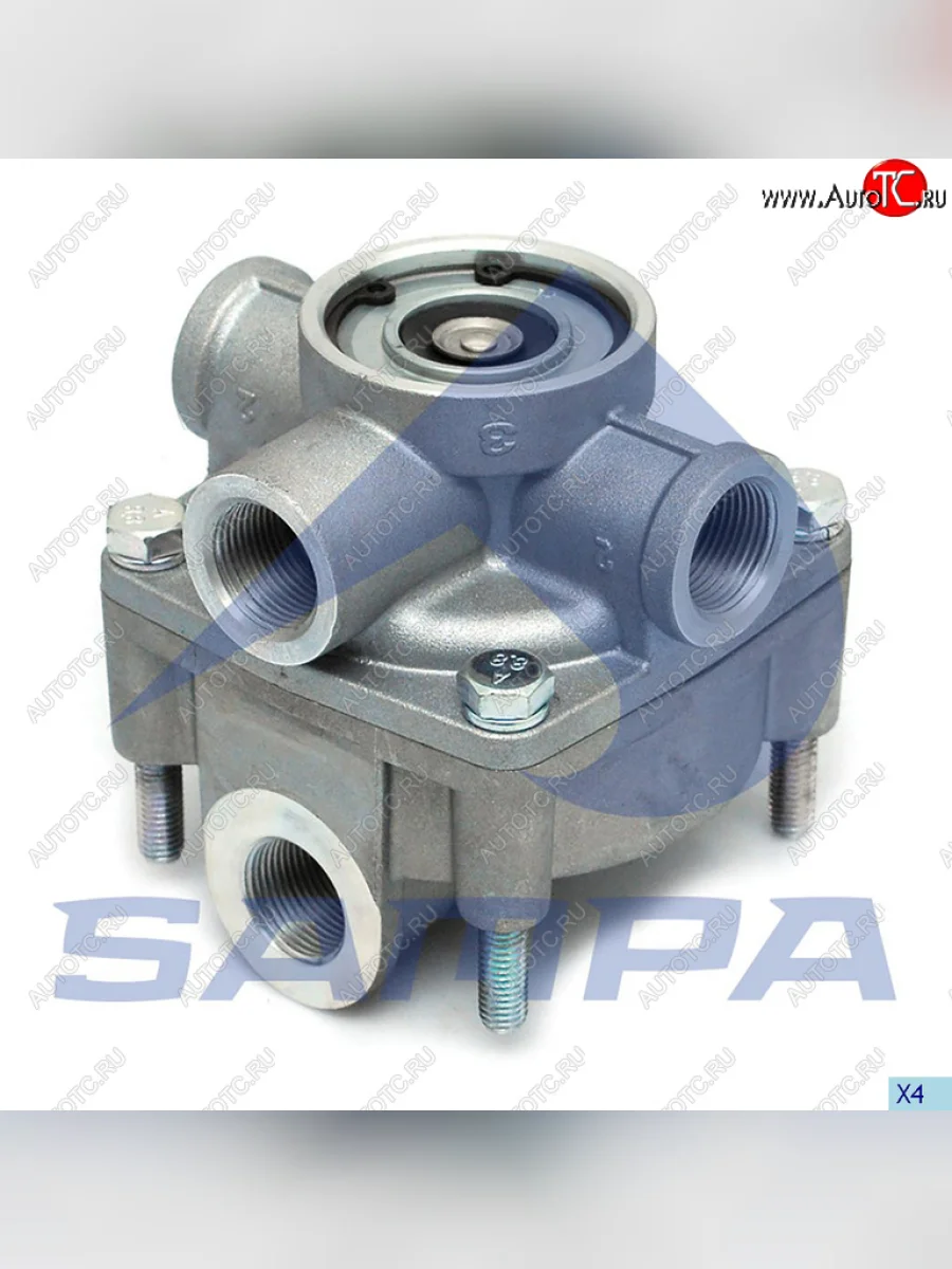 Клапан DAF IVECO SCANIA VOLVO ускорительный SAMPA SAMPA 096.292-01 с доставкой в г. Кемерово