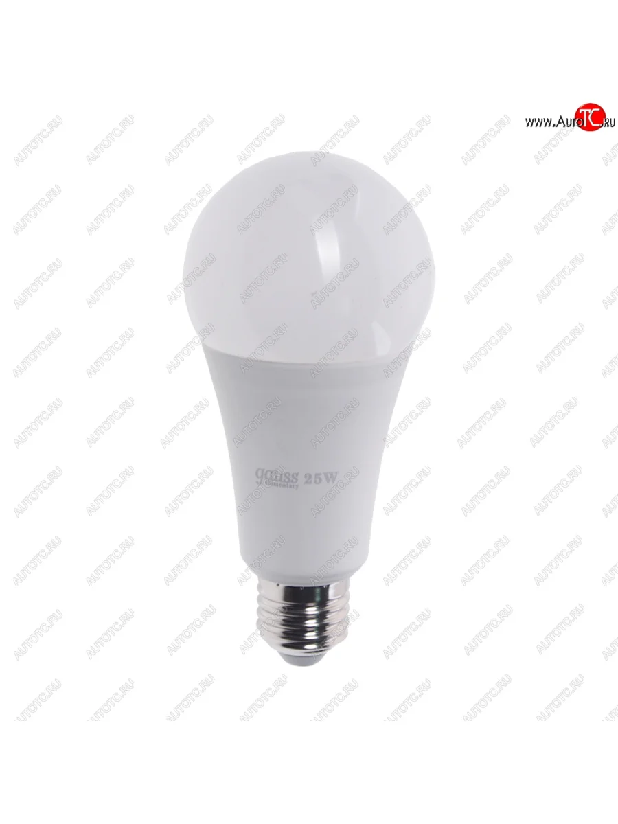 Лампа светодиодная E27 A67 25W (200W) 220V холодный GAUSS GAUSS 73235 с доставкой в г. Кемерово