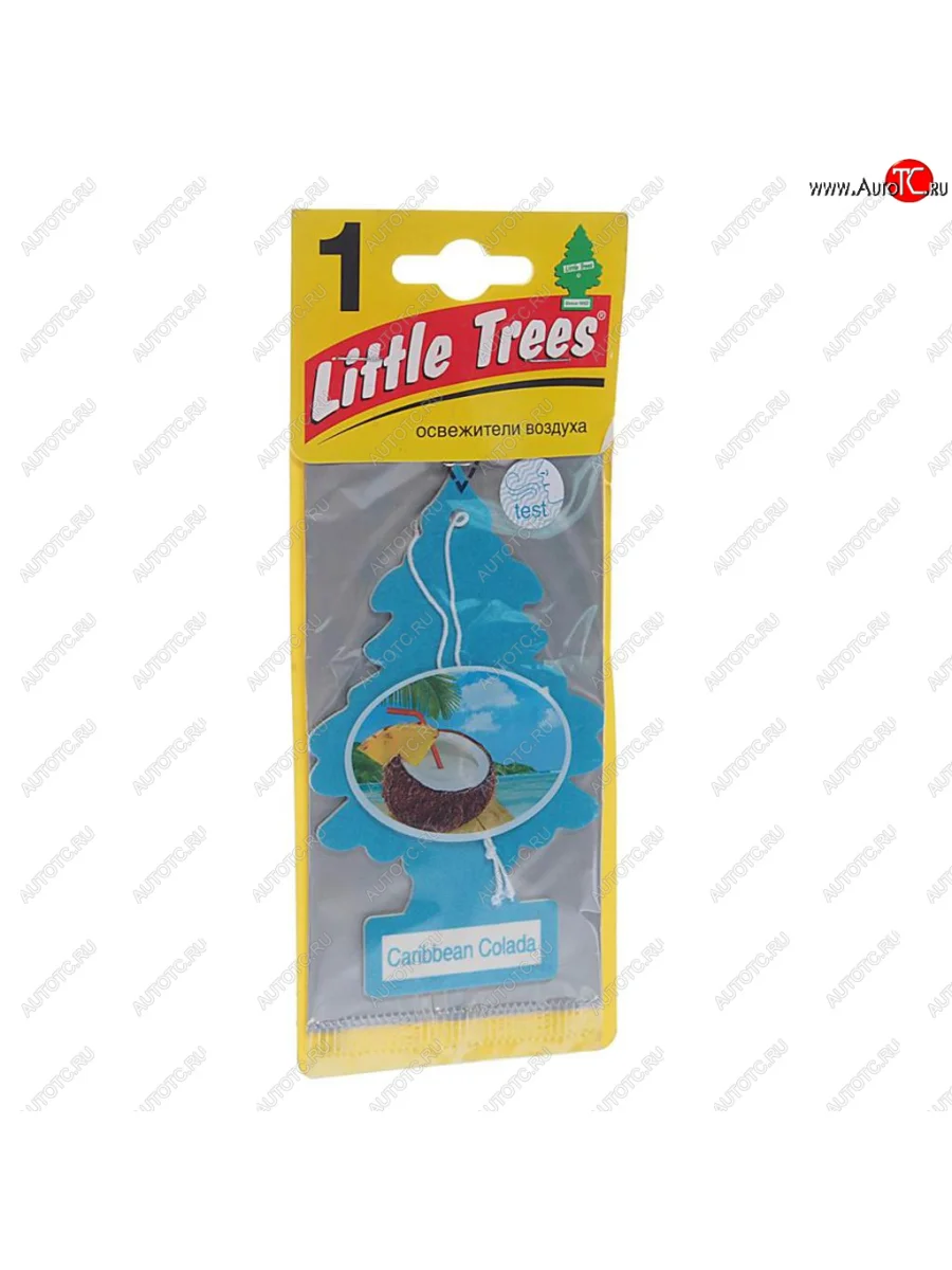 Ароматизатор подвесной пластина (карибский коктейль) Елочка CAR FRESHNER CAR FRESHNER u1p-10324-russ  в Самаре Самарской области