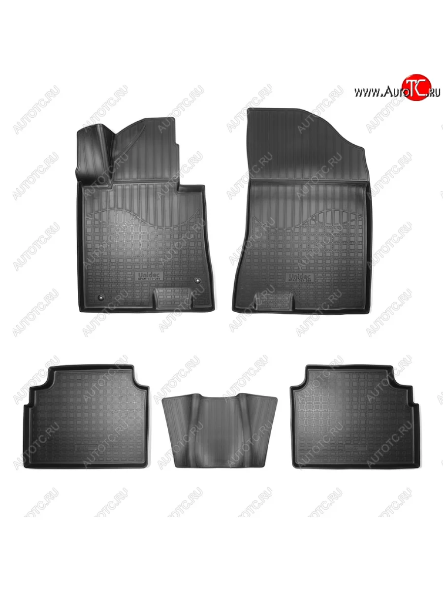 Коврик салона KIA K5 2,Optima 3 (20-21) полиуретан черный (4 предм.) NORPLAST NORPLAST npa11-c43-268 с доставкой в г. Кемерово
