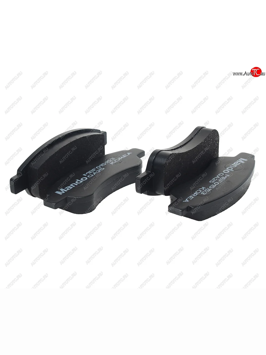 Колодки тормозные PEUGEOT Partner,207,307,1007 CITROEN C4,Berlingo передние (4шт.) MANDO MANDO mbf015153 MANDO mbf015153 с доставкой в г. Кемерово