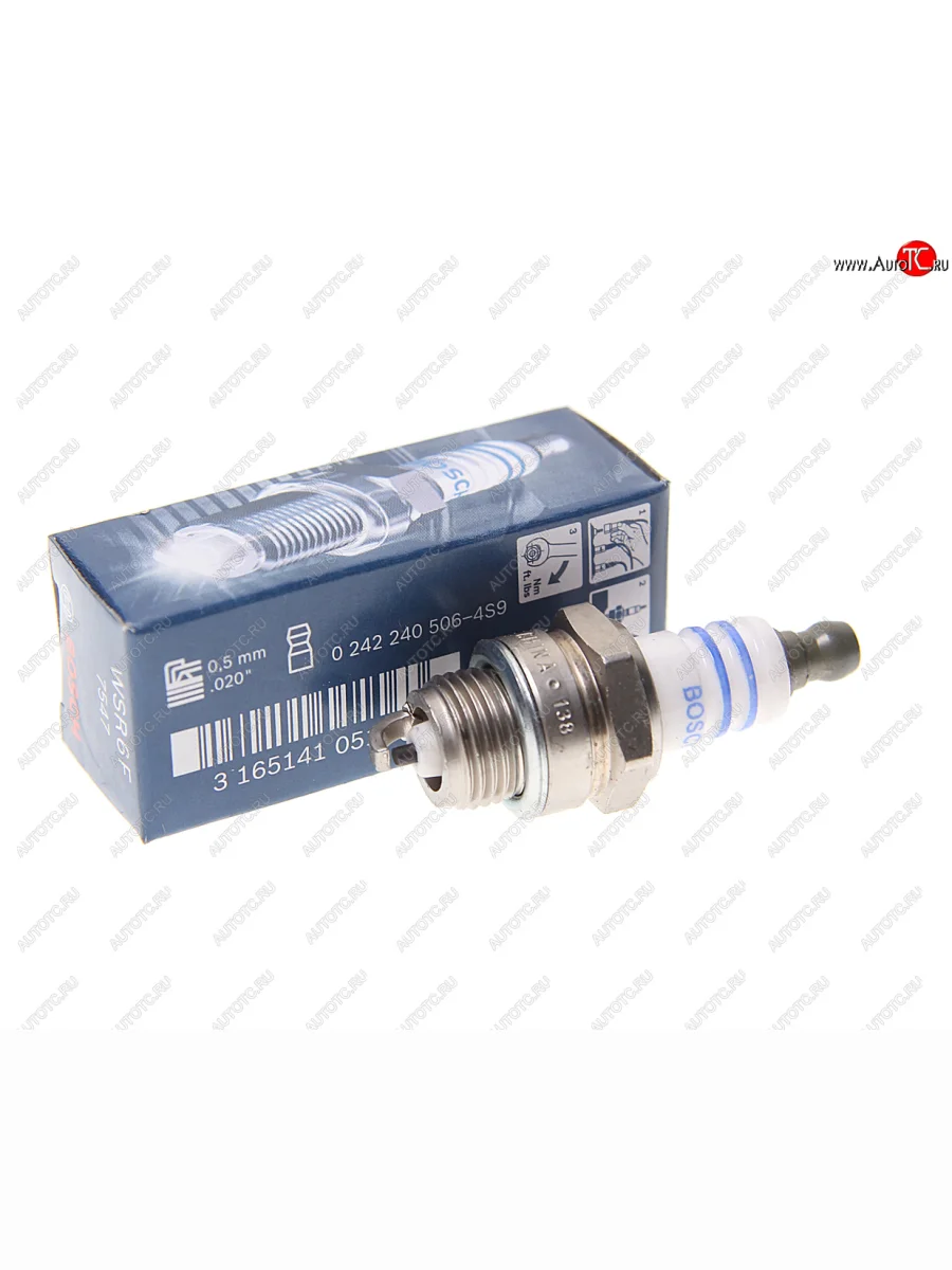 Свеча зажигания BOSCH WSR6F BOSCH 0242240506 с доставкой в г. Кемерово
