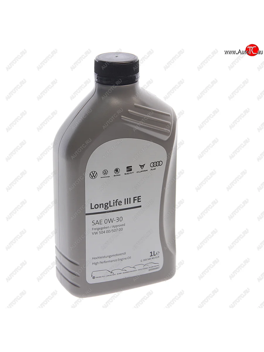 Масло моторное VAG 0W30 синт.1л LONG LIFE 3 (504.00507.00) OE VAG gs55545m2eur с доставкой в г. Кемерово