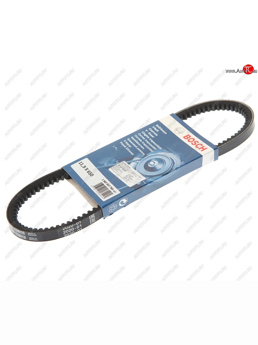 Ремень приводной клиновой 11.9X650 BOSCH BOSCH 1987947783 с доставкой в г. Кемерово