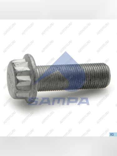 Болт SAF крепления суппорта направляющий (М18x1.5) SAMPA SAMPA 102.577