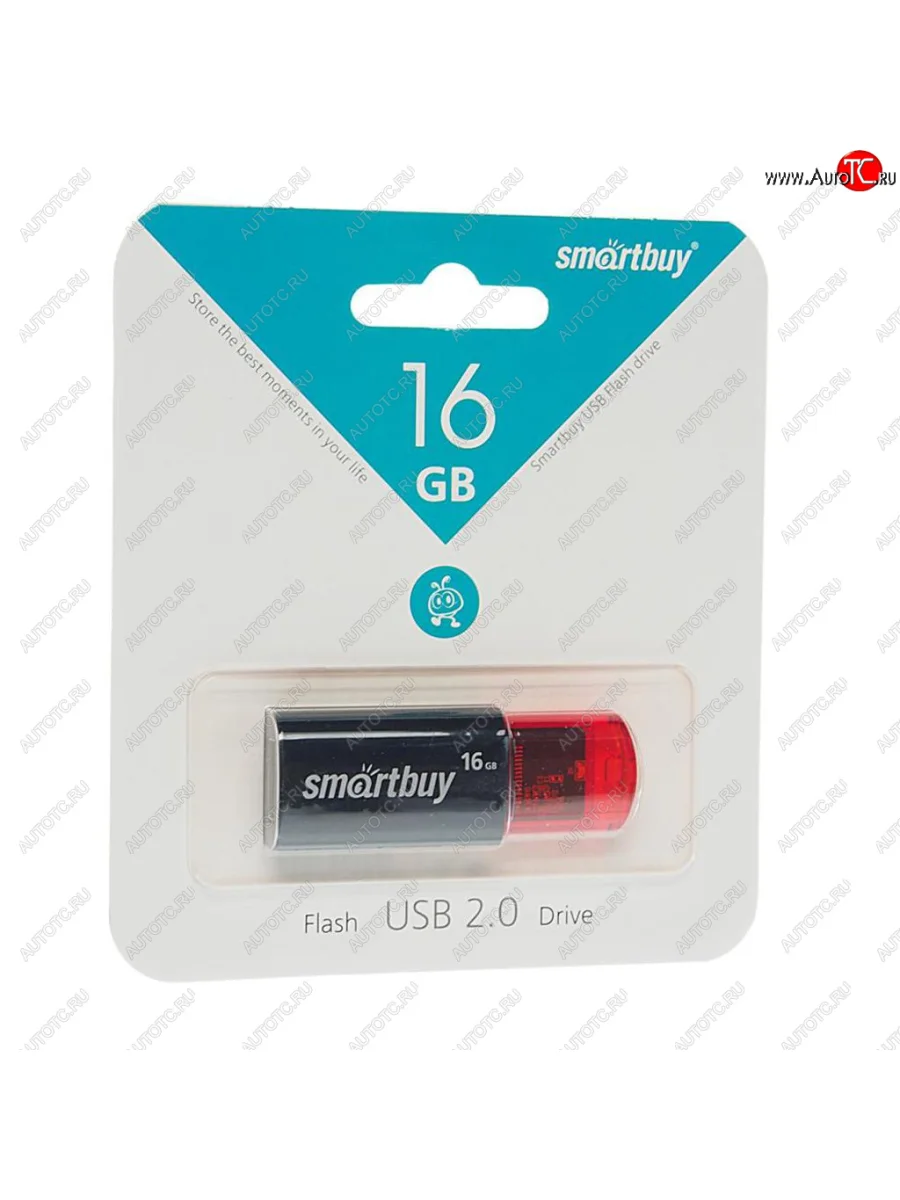 Карта памяти USB 16GB Click черная SMART BUY SMART BUY sb16gbcl-k с доставкой в г. Кемерово