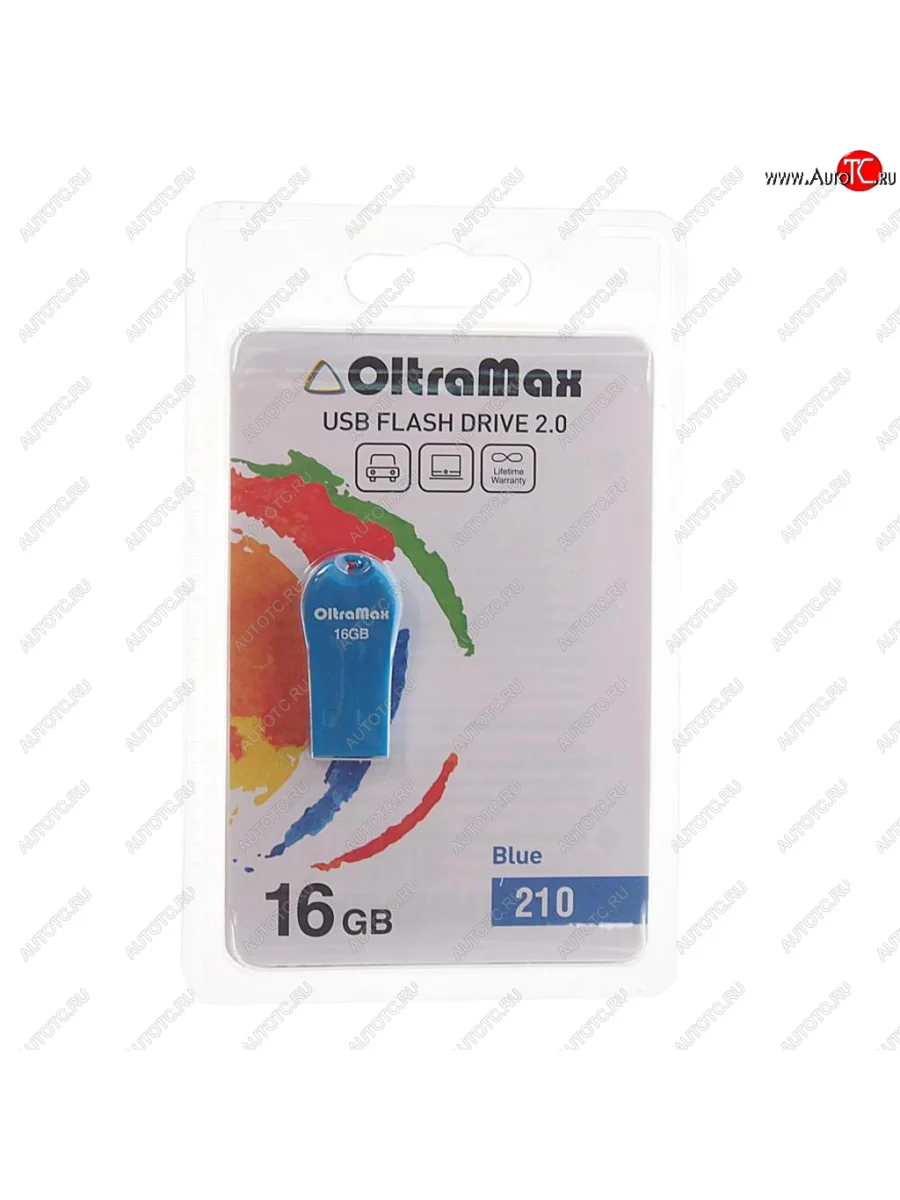 Карта памяти USB 16GB OLTRAMAX OLTRAMAX om-16gb-210-blue с доставкой в г. Кемерово