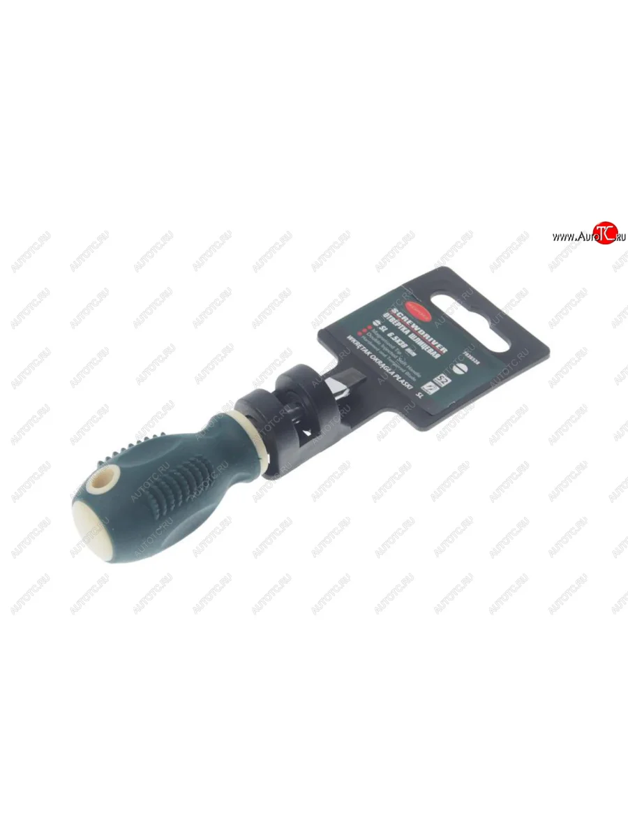 Отвертка шлицевая SL 6.5х38мм магнитная (сталь S2) с держателем Profi ROCKFORCE ROCKFORCE rf-7036538 с доставкой в г. Кемерово