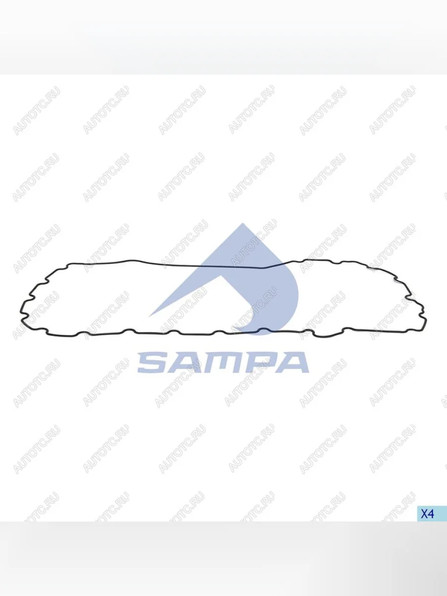 Прокладка VOLVO FH крышки двигателя боковой SAMPA SAMPA 035.361 с доставкой в г. Кемерово