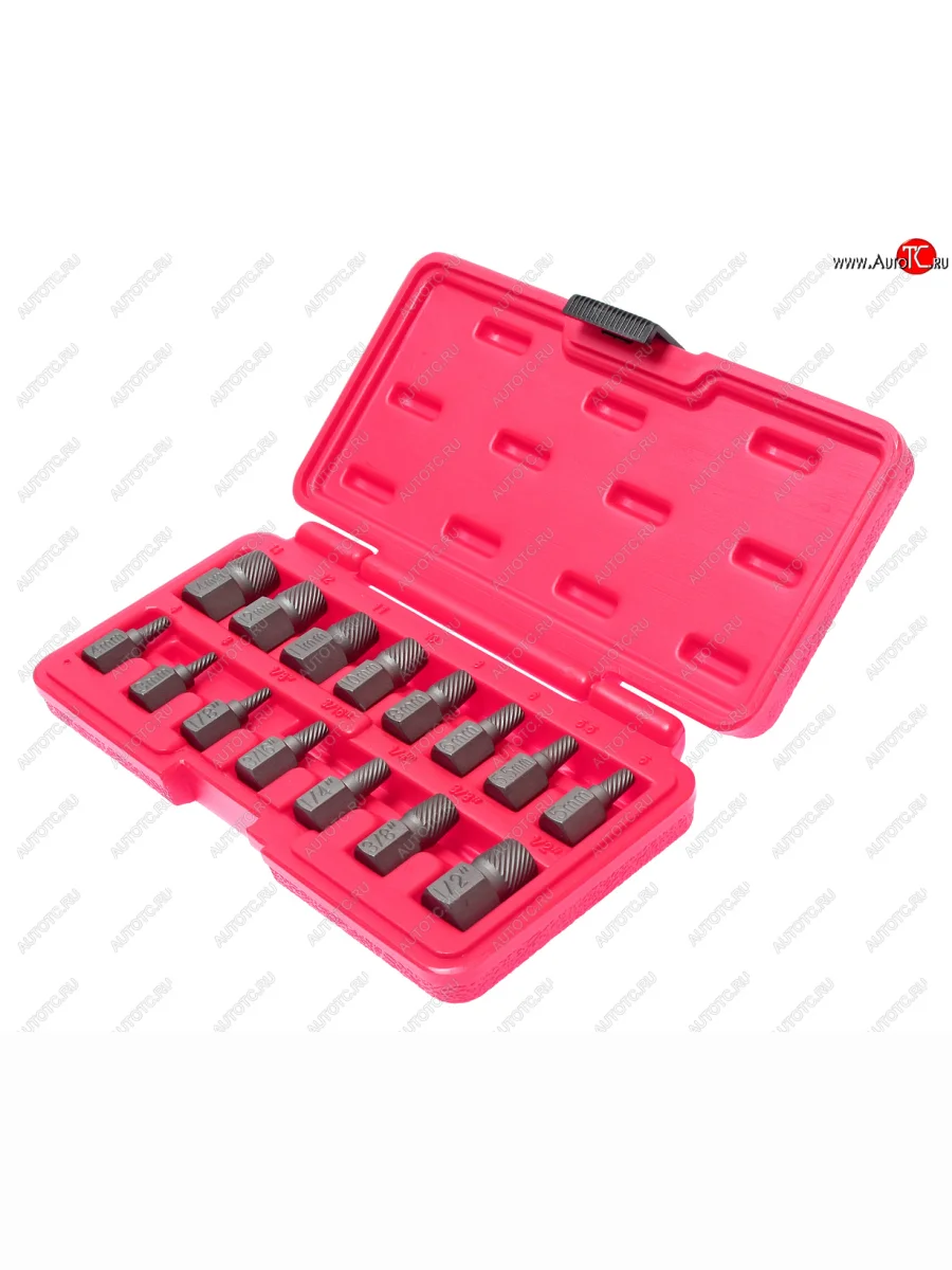 Набор экстракторов 1/8-1/2 3-14мм 15 предметов в кейсе JTC JTC TOOLS CO., LTD jtc-4639 JTC TOOLS CO., LTD jtc-4639 с доставкой в г. Кемерово