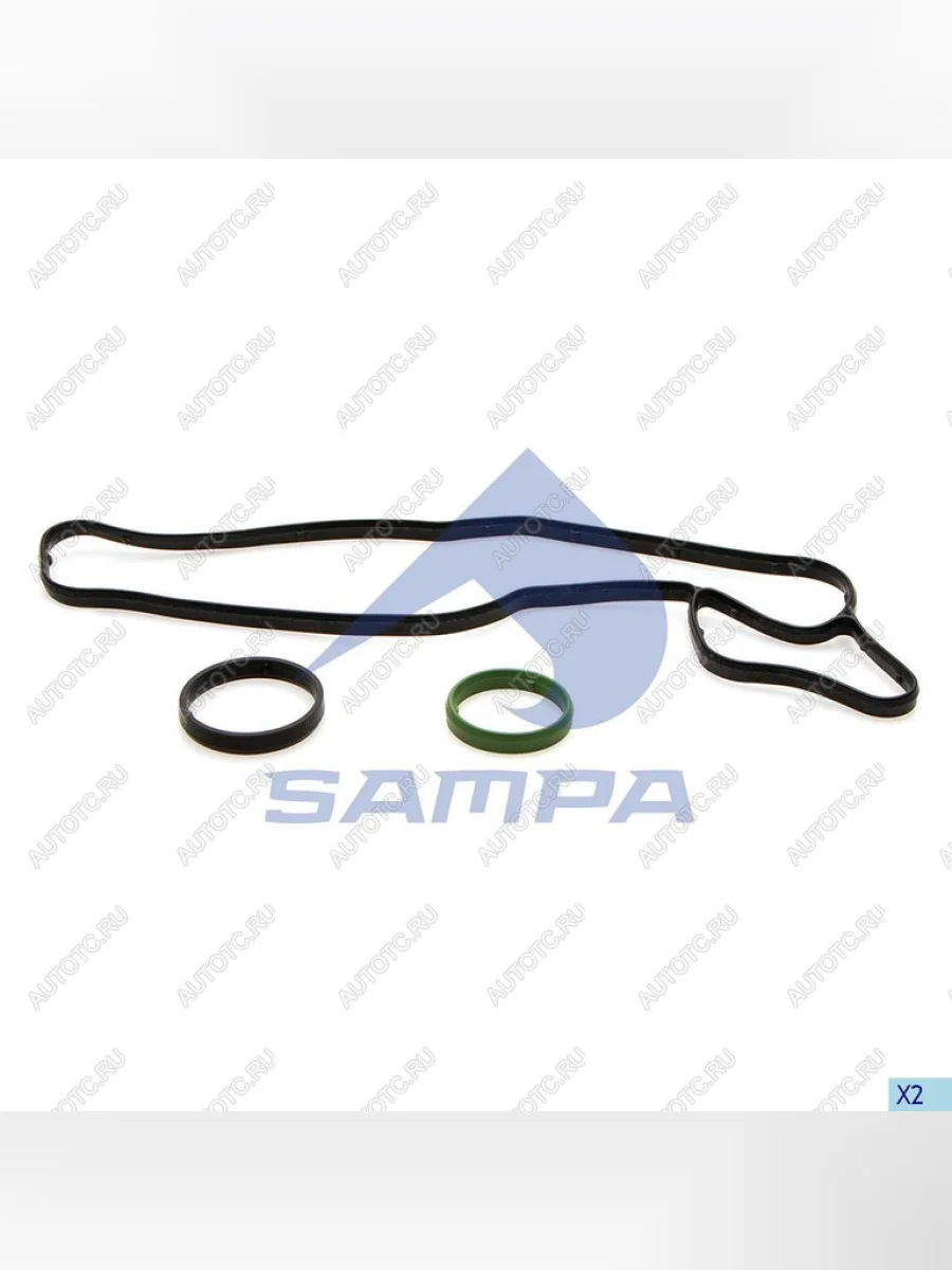 Прокладка DAF CF85 радиатора масляного комплект SAMPA SAMPA 051.440 с доставкой в г. Кемерово