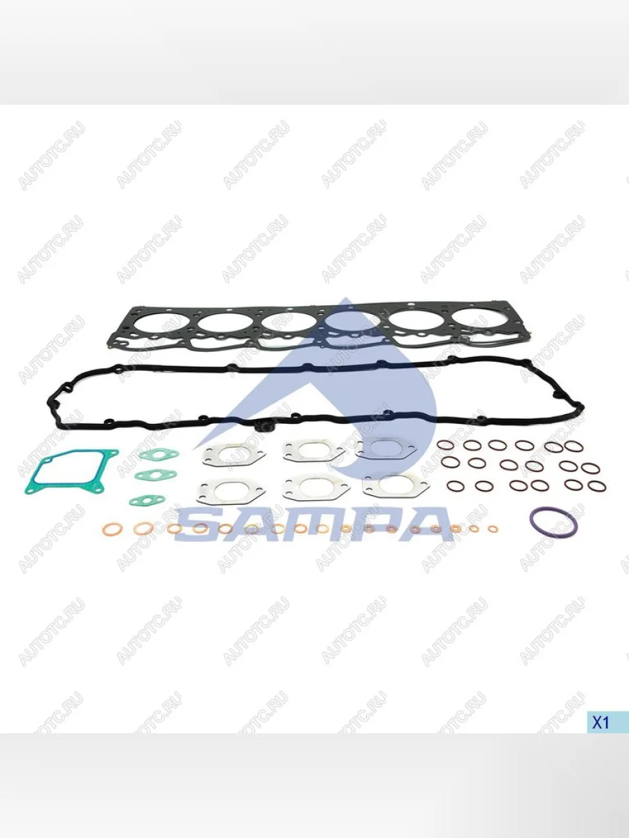 Прокладка головки блока DAF CF85,XF105 дв.MX265,300,340,375 комплект SAMPA SAMPA 050.754 с доставкой в г. Кемерово